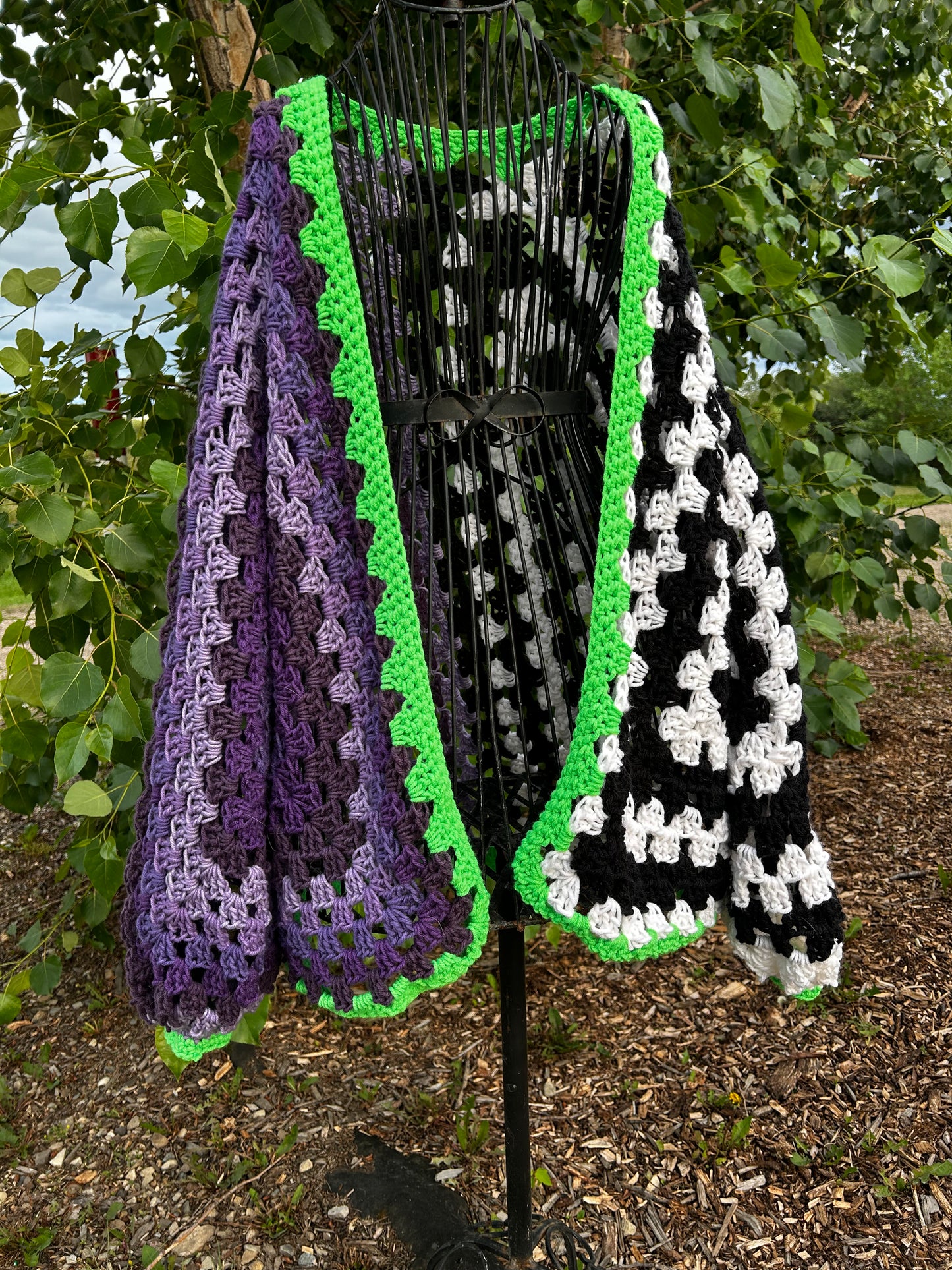Beetle Juice Inspired Cardigan