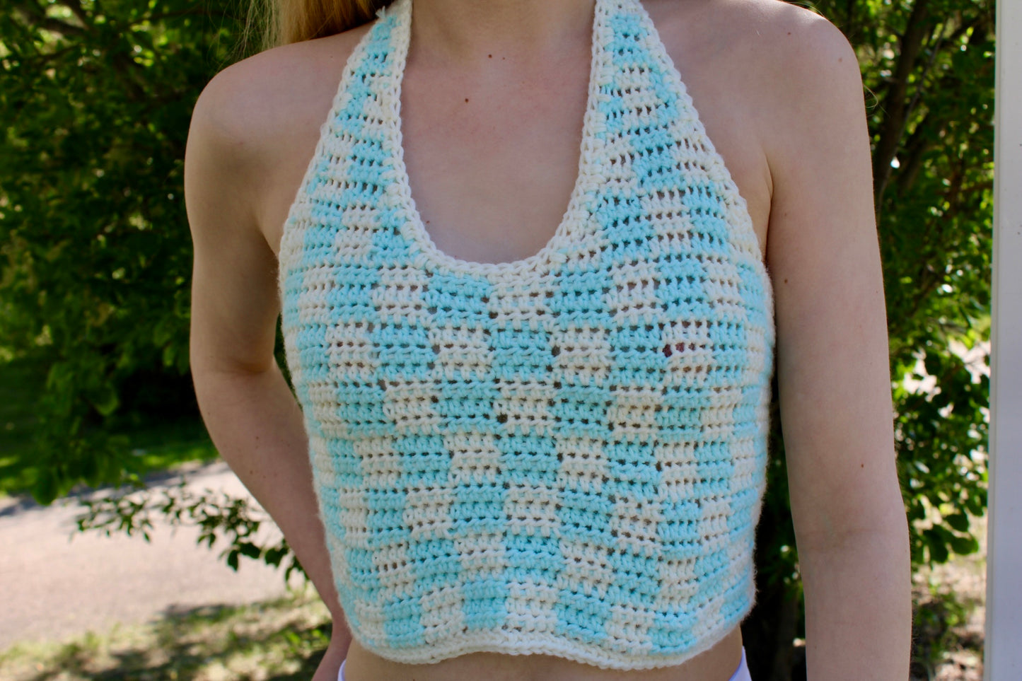 Blue Halter Top XS-S