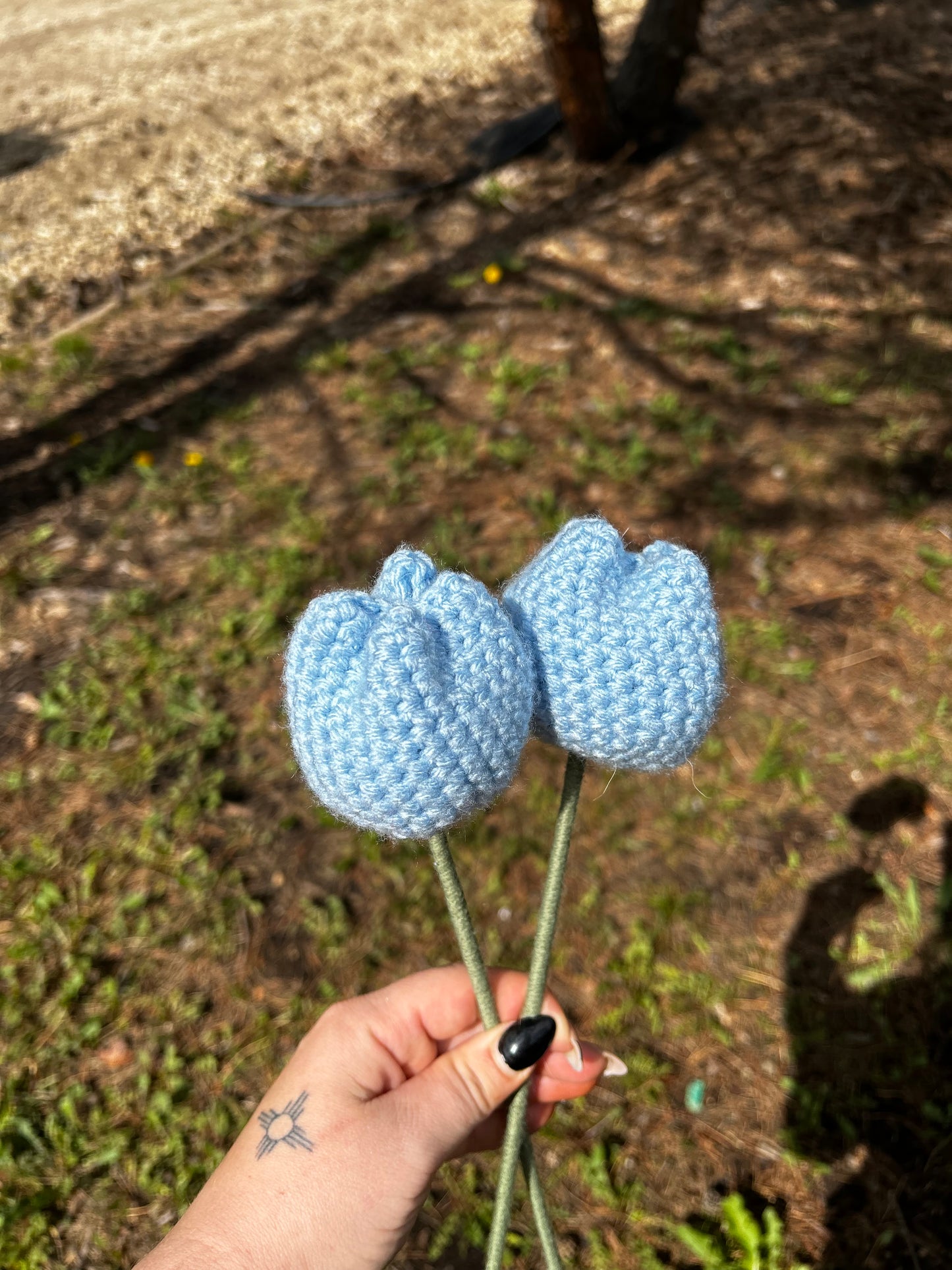 Blue Tulipe