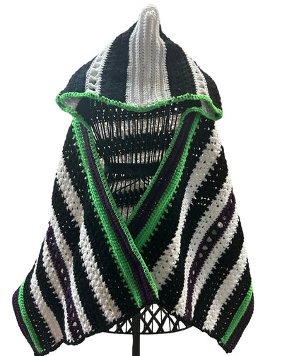 Beetlejuice Hooded Shawl Limited Edition